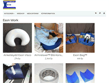 Tablet Screenshot of eson-comfort-sports.storedo.com