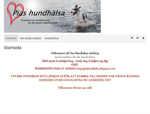 Tablet Screenshot of pias-hundhalsa.storedo.com